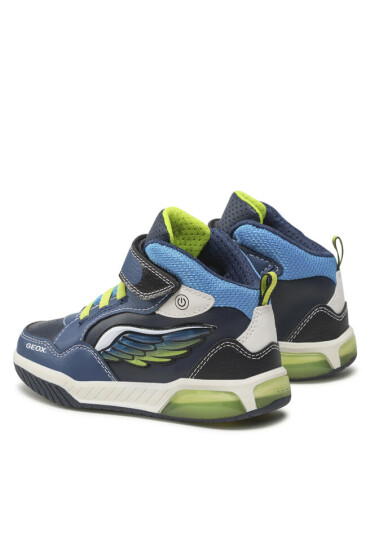 Geox Сникърси J Inek B. D J929CD 05411 C0749 S Navy/Lime - Mera.bg