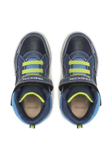 Geox Сникърси J Inek B. D J929CD 05411 C0749 S Navy/Lime - Mera.bg