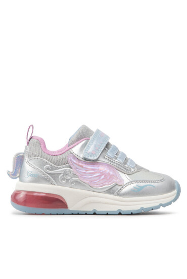 Geox Сникърси J Spaceclub G B J268VB 0BLAJ C0566 M Silver/Pink - Mera.bg
