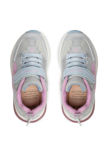 Geox Сникърси J Spaceclub G B J268VB 0BLAJ C0566 M Silver/Pink - Mera.bg