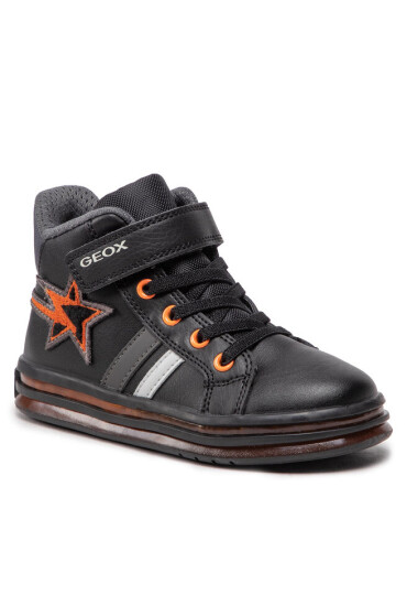 Geox Сникърси J Pawnee B. B J26FGB-054FU C0038 S Black/Orange - Mera.bg
