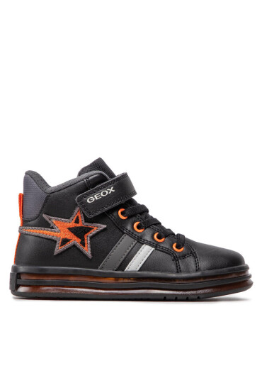Geox Сникърси J Pawnee B. B J26FGB-054FU C0038 S Black/Orange - Mera.bg