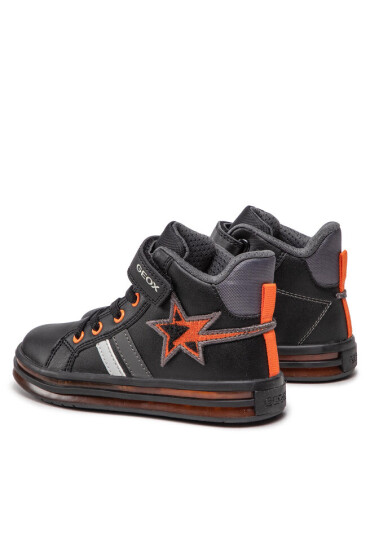 Geox Сникърси J Pawnee B. B J26FGB-054FU C0038 S Black/Orange - Mera.bg