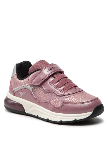 Geox Сникърси J Spaceclub G. C J268VC 0NFDH C8217 S Dk Pink/Silver - Mera.bg