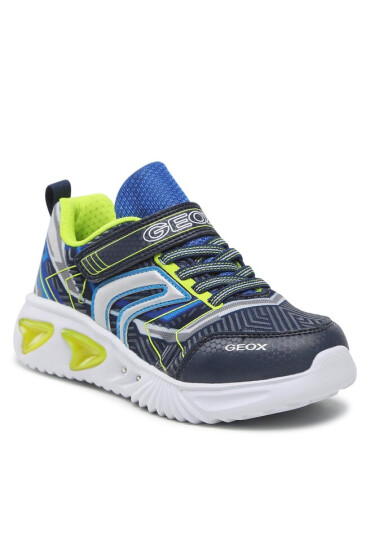 Geox Сникърси J Assister B. A J26DZA 0FUCE C0749 S Navy/Lime - Mera.bg