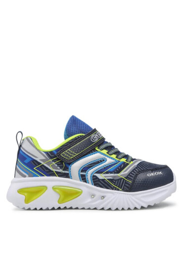 Geox Сникърси J Assister B. A J26DZA 0FUCE C0749 S Navy/Lime - Mera.bg