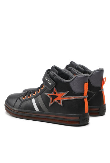 Geox Сникърси J Pawnee B. B J26FGB 054FU C0038 DD Black/Orange - Mera.bg
