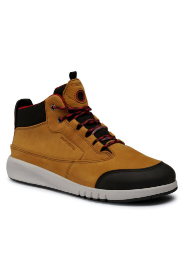 Geox Сникърси J Aeranter B.Abx A J04CYA 0CL11 C6361 D Lt Brown/Dk Red - Mera.bg