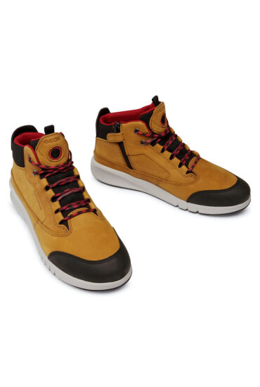Geox Сникърси J Aeranter B.Abx A J04CYA 0CL11 C6361 D Lt Brown/Dk Red - Mera.bg