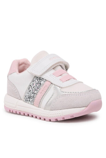 Geox Сникърси B Alben Girl B353ZA02214C1Z8W M White/Lt Rose - Mera.bg