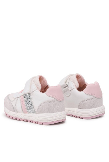 Geox Сникърси B Alben Girl B353ZA02214C1Z8W M White/Lt Rose - Mera.bg
