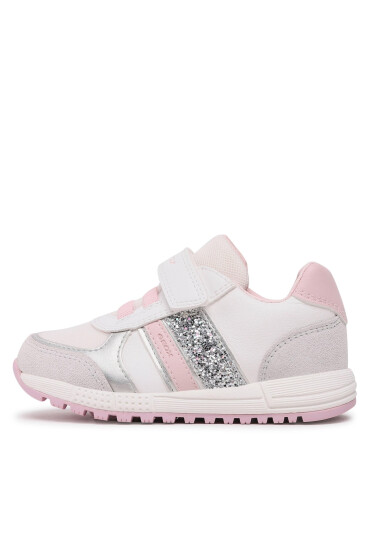 Geox Сникърси B Alben Girl B353ZA02214C1Z8W S White/Lt Rose - Mera.bg