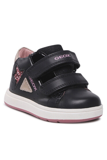 Geox Сникърси B Biglia G. A B254CA 085NF C9231 Black/Dk Pink - Mera.bg
