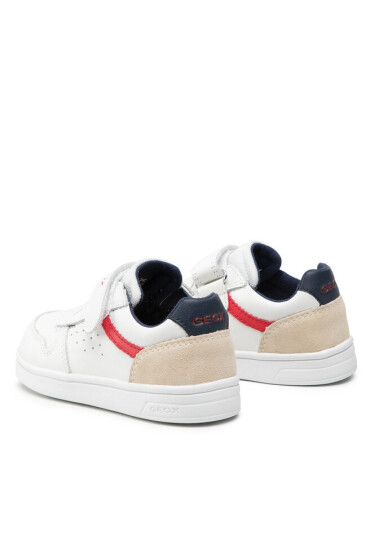 Geox Сникърси B Djrock B. A B252CA 08522 C0050 S White/Red - Mera.bg