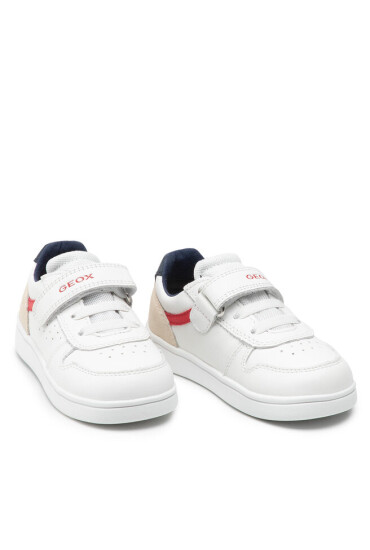 Geox Сникърси B Djrock B. A B252CA 08522 C0050 S White/Red - Mera.bg