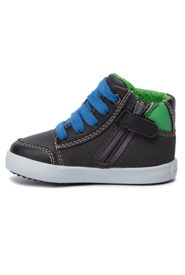 Geox Сникърси B Gisli B. C B941NC 054AU C0016 M Black/Green - Mera.bg