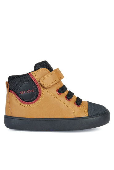 Geox Сникърси B Gisli Boy B361NB 0MEFU C2G9B Dk Yellow/Black - Mera.bg