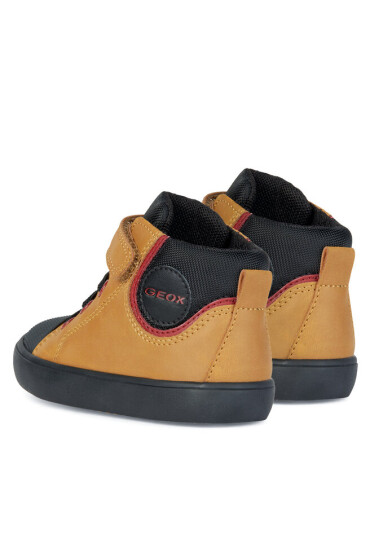 Geox Сникърси B Gisli Boy B361NB 0MEFU C2G9B Dk Yellow/Black - Mera.bg