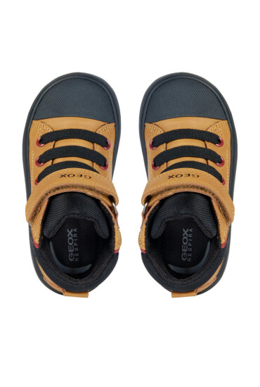 Geox Сникърси B Gisli Boy B361NB 0MEFU C2G9B Dk Yellow/Black - Mera.bg