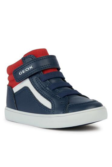 Geox Сникърси B Gisli Boy B361ND 05410 C0735 S Navy/Red - Mera.bg