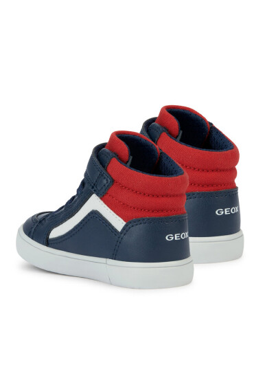 Geox Сникърси B Gisli Boy B361ND 05410 C0735 S Navy/Red - Mera.bg
