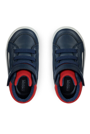 Geox Сникърси B Gisli Boy B361ND 05410 C0735 S Navy/Red - Mera.bg