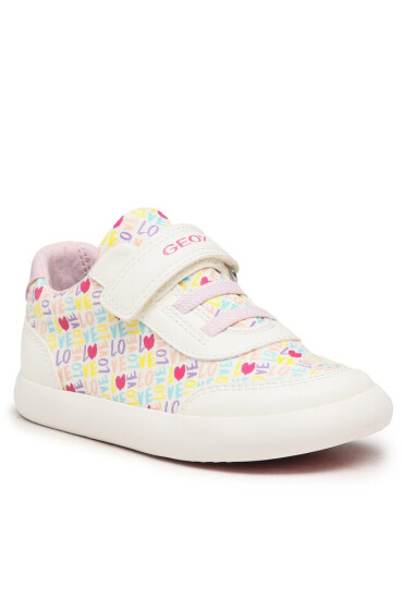 Geox Сникърси B Gisli G. A B021MA 0AW54 C0406 S White/Pink - Mera.bg