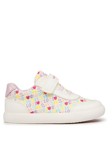 Geox Сникърси B Gisli G. A B021MA 0AW54 C0406 S White/Pink - Mera.bg