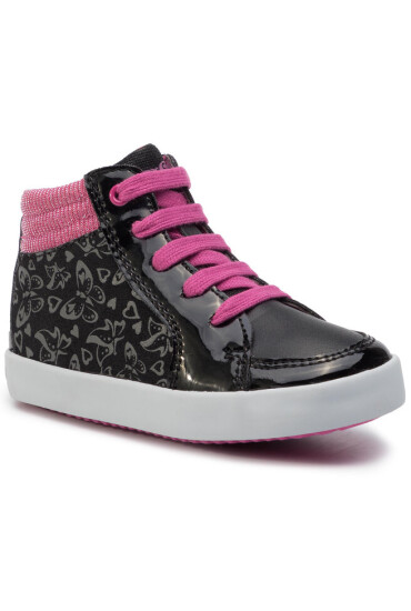 Geox Сникърси B Gisli G. A B941MA 002AU C0922 D Black/Fuchsia - Mera.bg