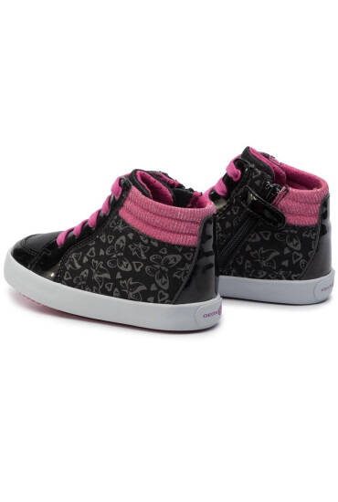 Geox Сникърси B Gisli G. A B941MA 002AU C0922 D Black/Fuchsia - Mera.bg