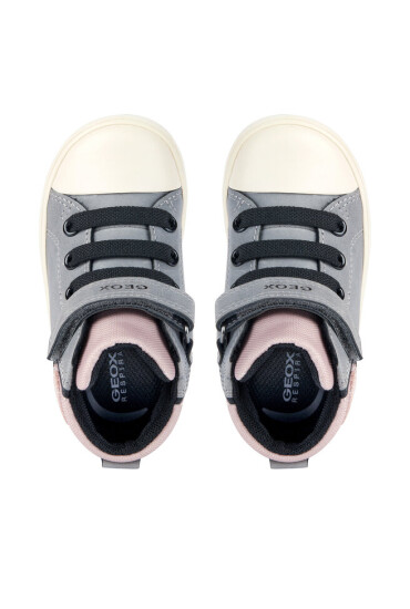 Geox Сникърси B Gisli Girl B361MD 0MEFU C0502 Grey/Pink - Mera.bg