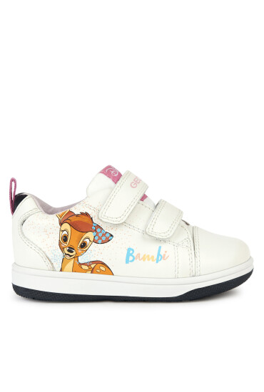 Geox Сникърси B New Flick Girl B361HA 00085 C0404 M Бял - Mera.bg