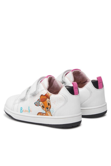 Geox Сникърси B New Flick Girl B361HA 00085 C0404 S White/Black - Mera.bg