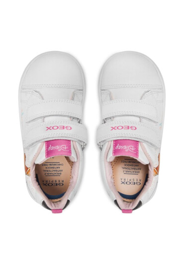 Geox Сникърси B New Flick Girl B361HA 00085 C0404 S White/Black - Mera.bg