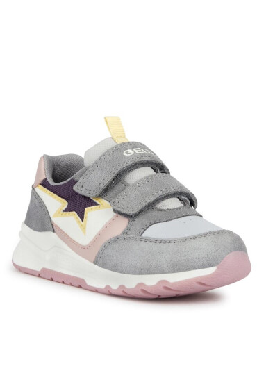 Geox Сникърси B Pyrip Girl B364XB 022BC C1296 S Lt Grey/Pink - Mera.bg