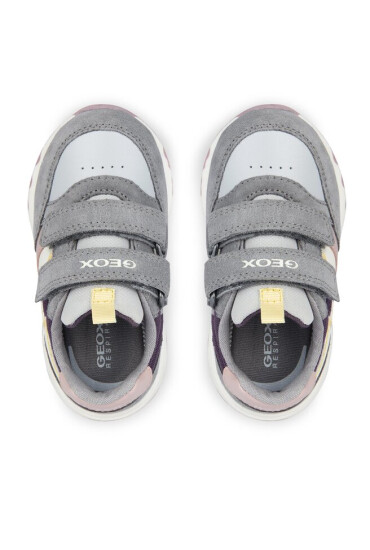 Geox Сникърси B Pyrip Girl B364XB 022BC C1296 S Lt Grey/Pink - Mera.bg