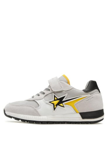 Geox Сникърси J Alben Boy J269EB0FU22C0592 D White/Yellow - Mera.bg