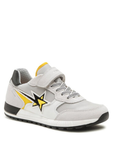Geox Сникърси J Alben Boy J269EB0FU22C0592 D White/Yellow - Mera.bg