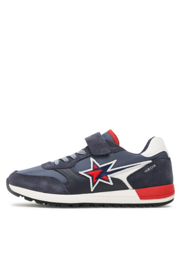 Geox Сникърси J Alben Boy J269EB0FU22C0735 D Navy/Red - Mera.bg