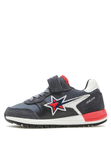 Geox Сникърси J Alben Boy J269EB0FU22C0735 S Navy/Red - Mera.bg