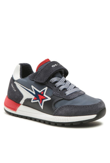 Geox Сникърси J Alben Boy J269EB0FU22C0735 S Navy/Red - Mera.bg