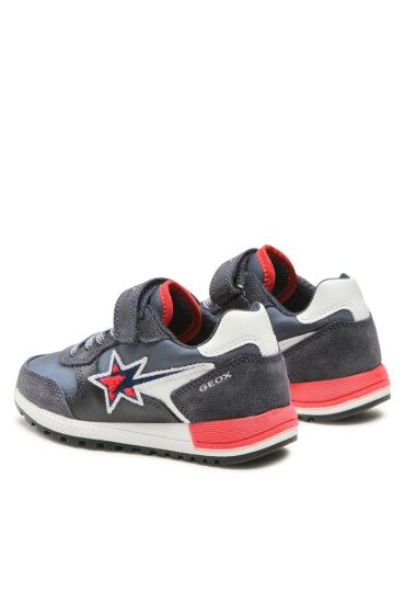 Geox Сникърси J Alben Boy J269EB0FU22C0735 S Navy/Red - Mera.bg