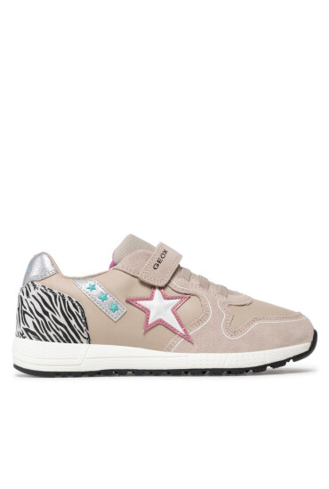 Geox Сникърси J Alben G. A J16AQA 022BC C5378 S Beige/Dk Pink - Mera.bg