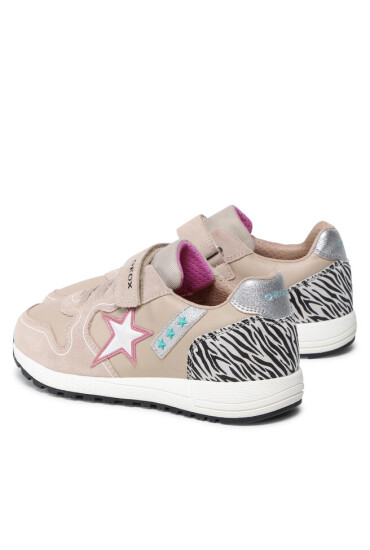 Geox Сникърси J Alben G. A J16AQA 022BC C5378 S Beige/Dk Pink - Mera.bg