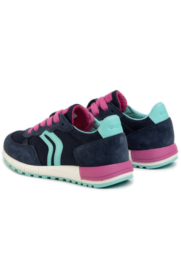Geox Сникърси J Alblen G. B J02AQB 01422 C4268 M Navy/Fuchsia - Mera.bg