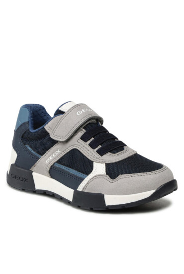 Geox Сникърси J Alfier B. A J046NA 0AU14 C0665 S Grey/Navy - Mera.bg