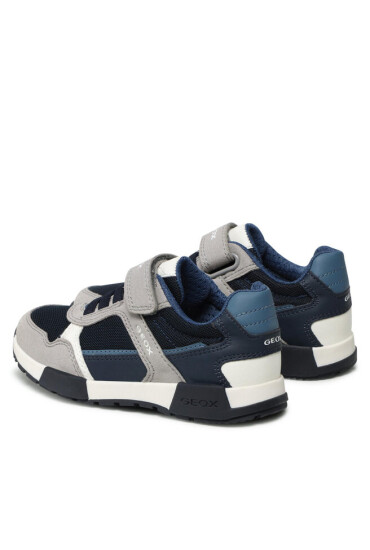 Geox Сникърси J Alfier B. A J046NA 0AU14 C0665 S Grey/Navy - Mera.bg