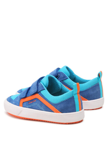 Geox Сникърси J Alonisso B. A J252CA 02210 C0685 S Royal/Orange - Mera.bg