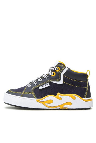 Geox Сникърси J Alphabeet Boy J35HLF01054C0657 M Navy/Yellow - Mera.bg