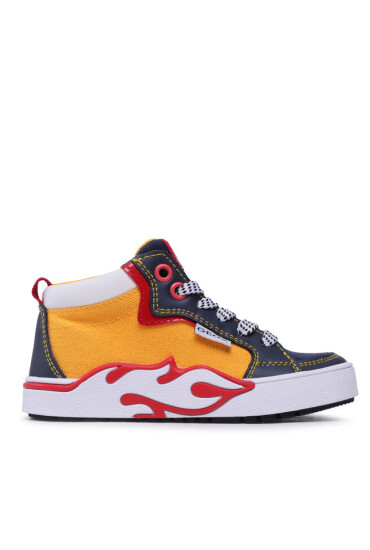 Geox Сникърси J Alphabeet Boy J35HLF01054C2117 M Yellow/Navy - Mera.bg